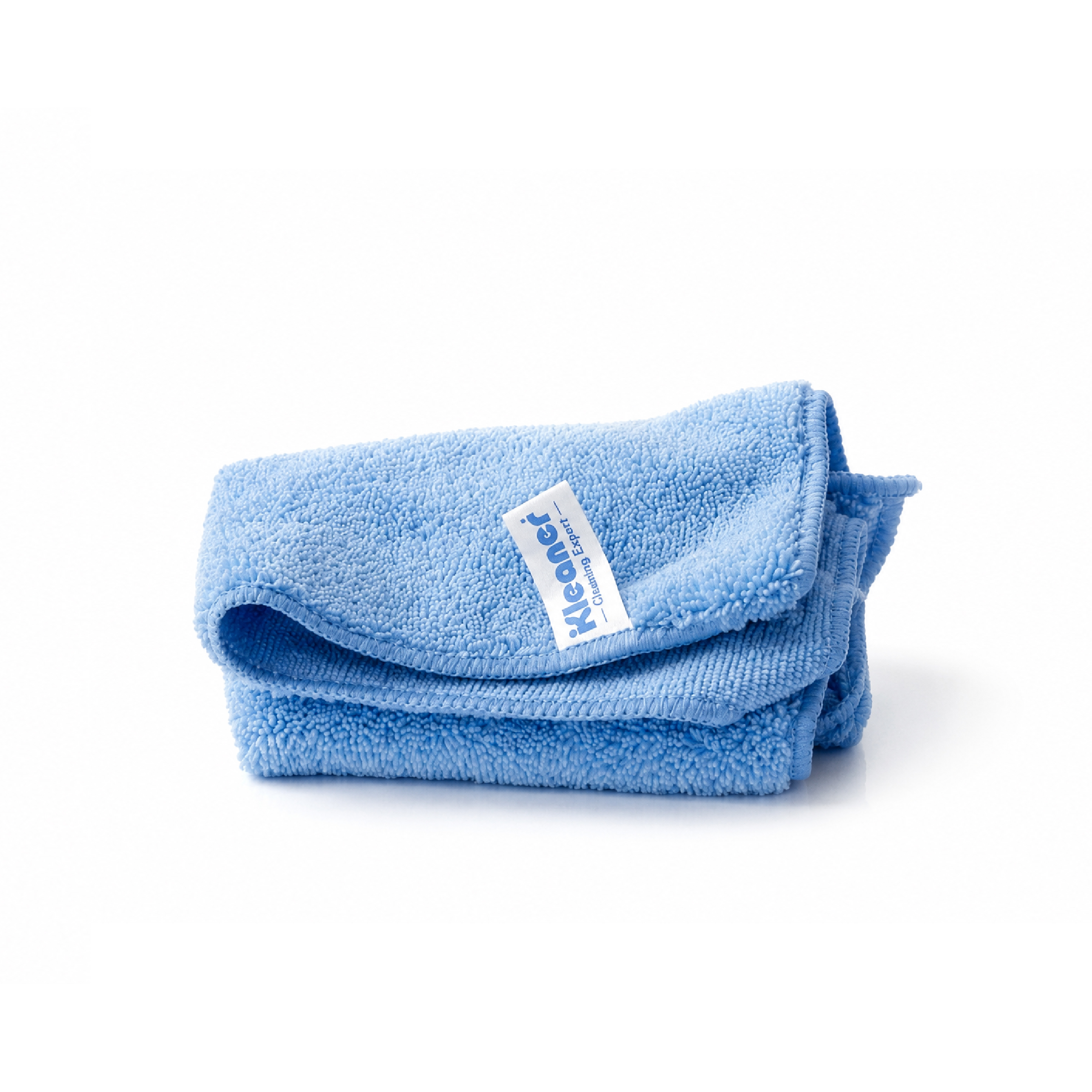 Chiffons microfibre bleus