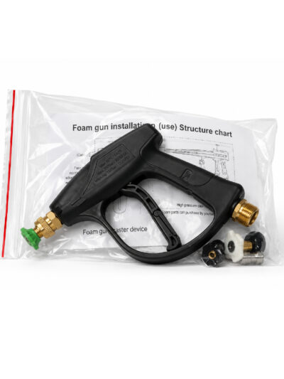 Pistolet haute pression avec accessoires